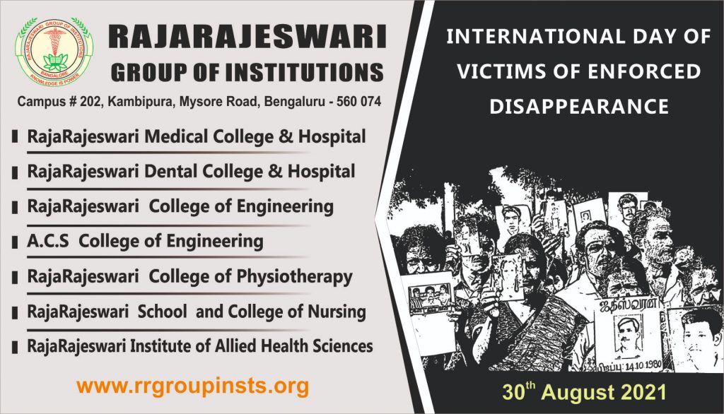International Day of the Victims of Enforced Disappearances